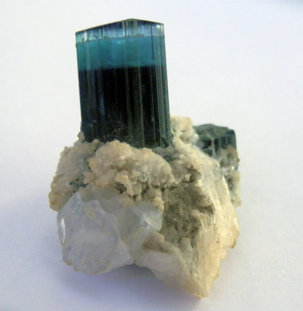 Tourmaline from Pakistan, Gilgit-Baltistan, Roundu District, Haramosh Mts., Stak Nala