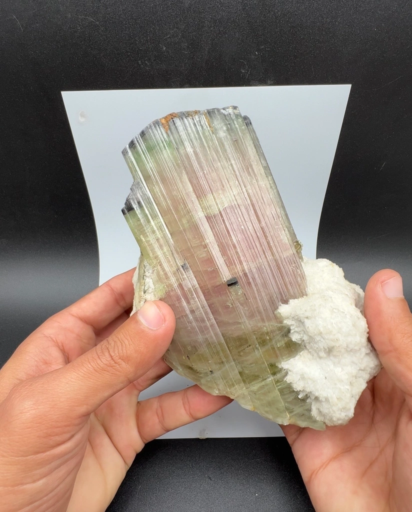 Tourmaline from Paprok, Nuristan, Afghanistan image