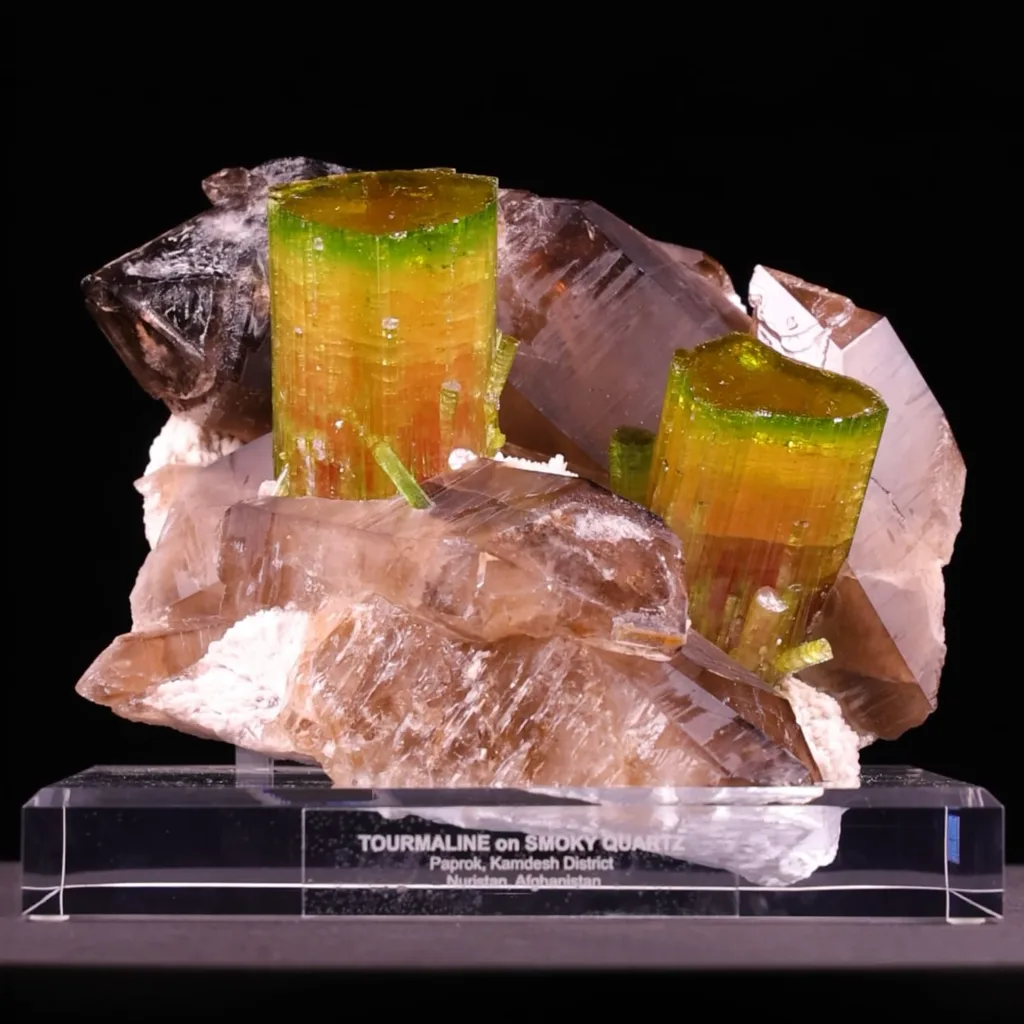 Tourmaline from Paprok, Nuristan, Afghanistan image