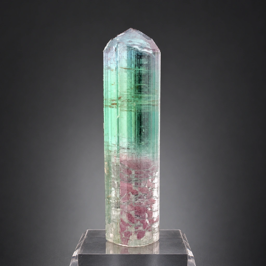 Tourmaline from Paprok, Nuristan, Afghanistan image