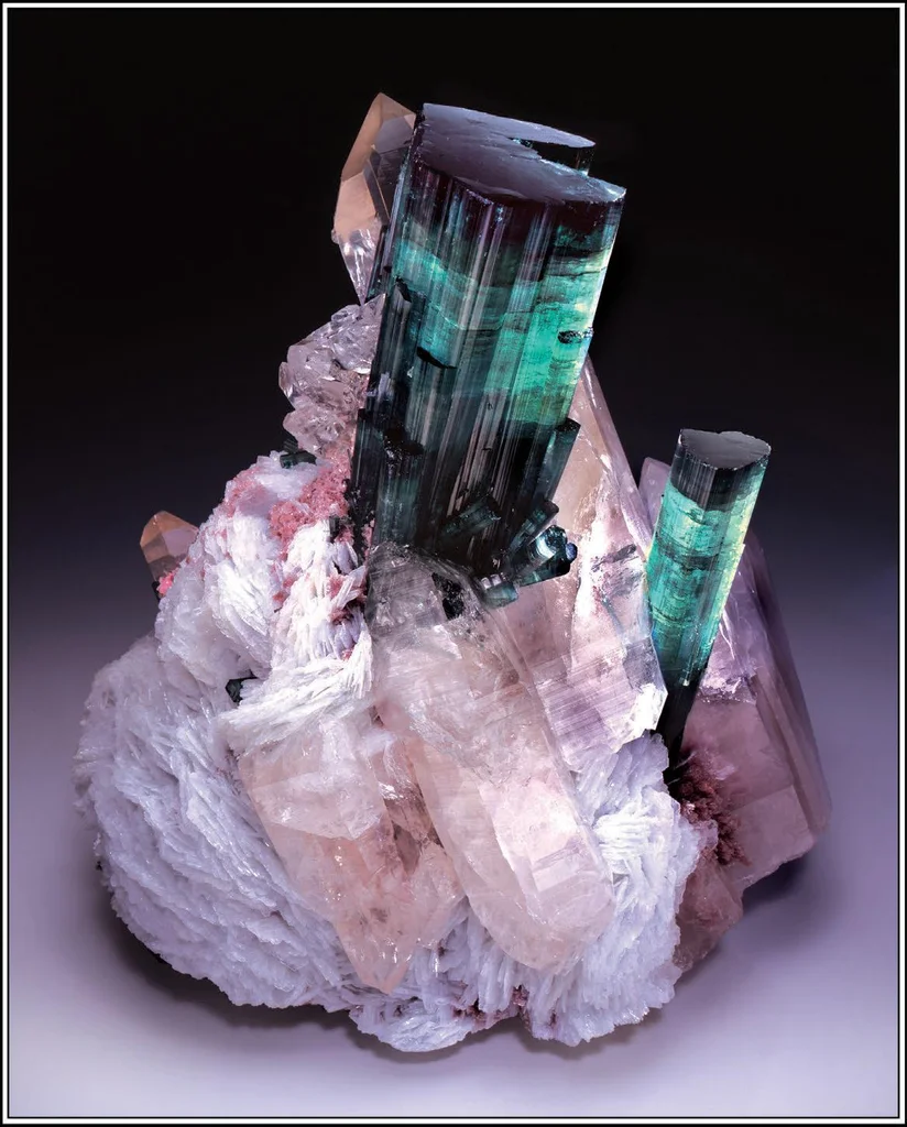Tourmaline from Pederneira mine, São José da Safira, Minas Gerais, Brazil image