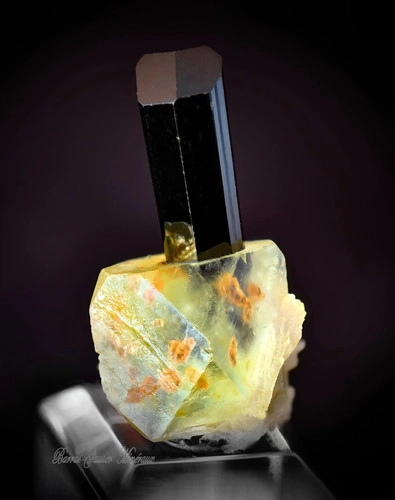 Tourmaline from Shigar Valley, Shigar District, Gilgit-Baltistan, Pakistan image