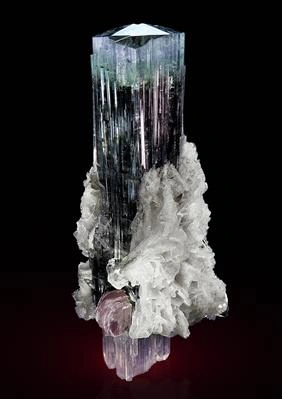 Tourmaline from Stak Nala, Haramosh Mts., Roundu District, Gilgit-Baltistan, Pakistan - image 2