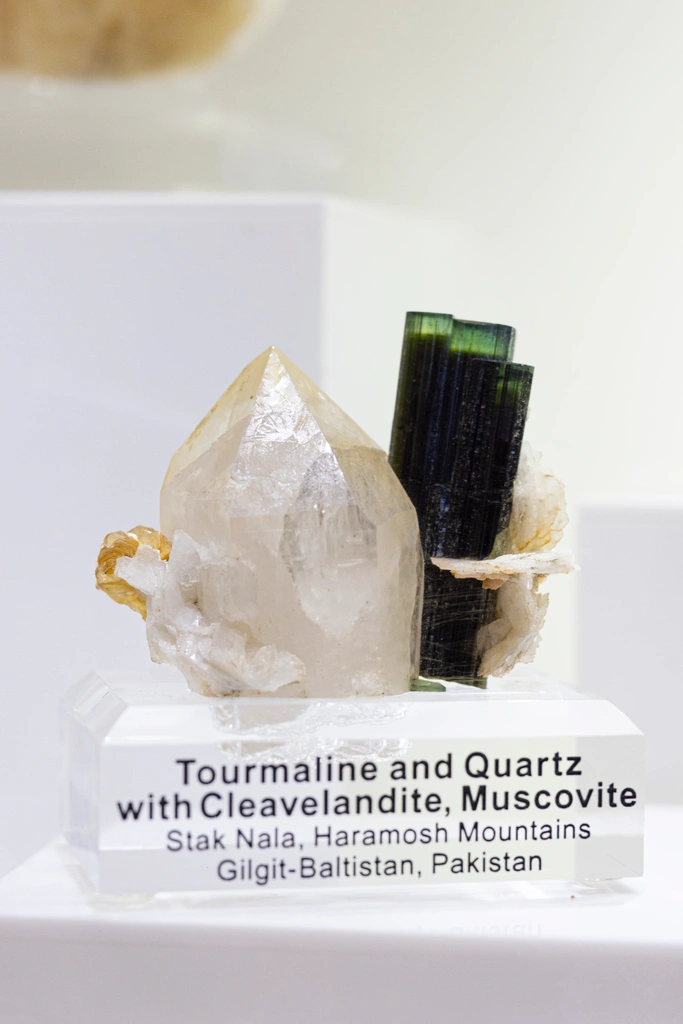 Tourmaline from Stak Nala, Haramosh Mts., Roundu District, Gilgit-Baltistan, Pakistan image