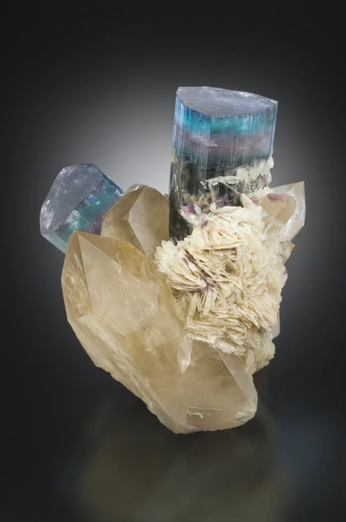 Tourmaline from Tourmaline Queen Mine, Pala Mining District, San Diego County, California, USA image