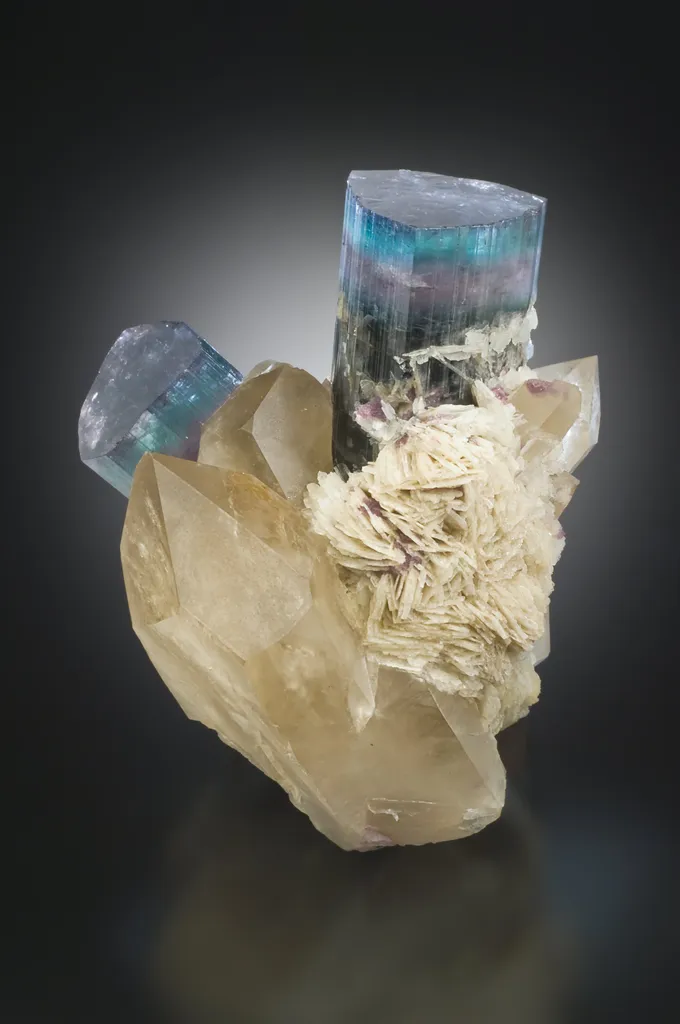Tourmaline from USA, California, San Diego County, Pala Mining District, Tourmaline Queen Mine image