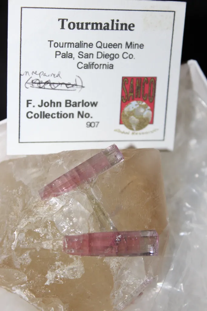 Tourmaline from USA, California, San Diego County, Pala Mining District, Tourmaline Queen Mine - image 2