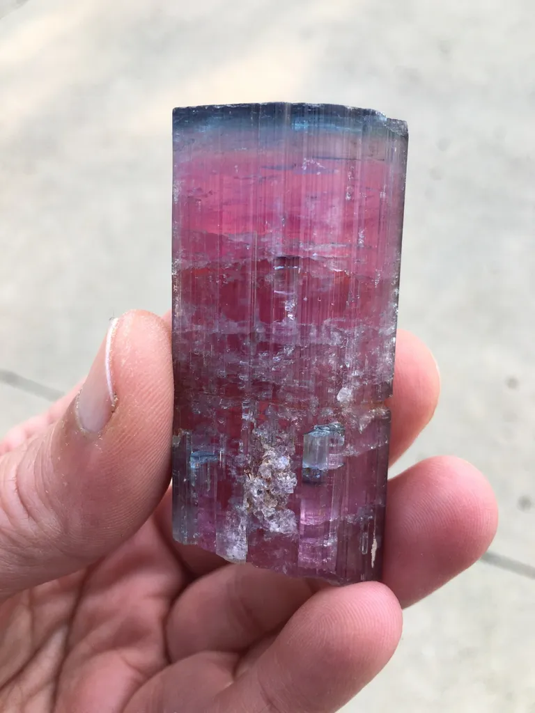 Tourmaline from USA, California, San Diego County, Pala Mining District, Tourmaline Queen Mine image