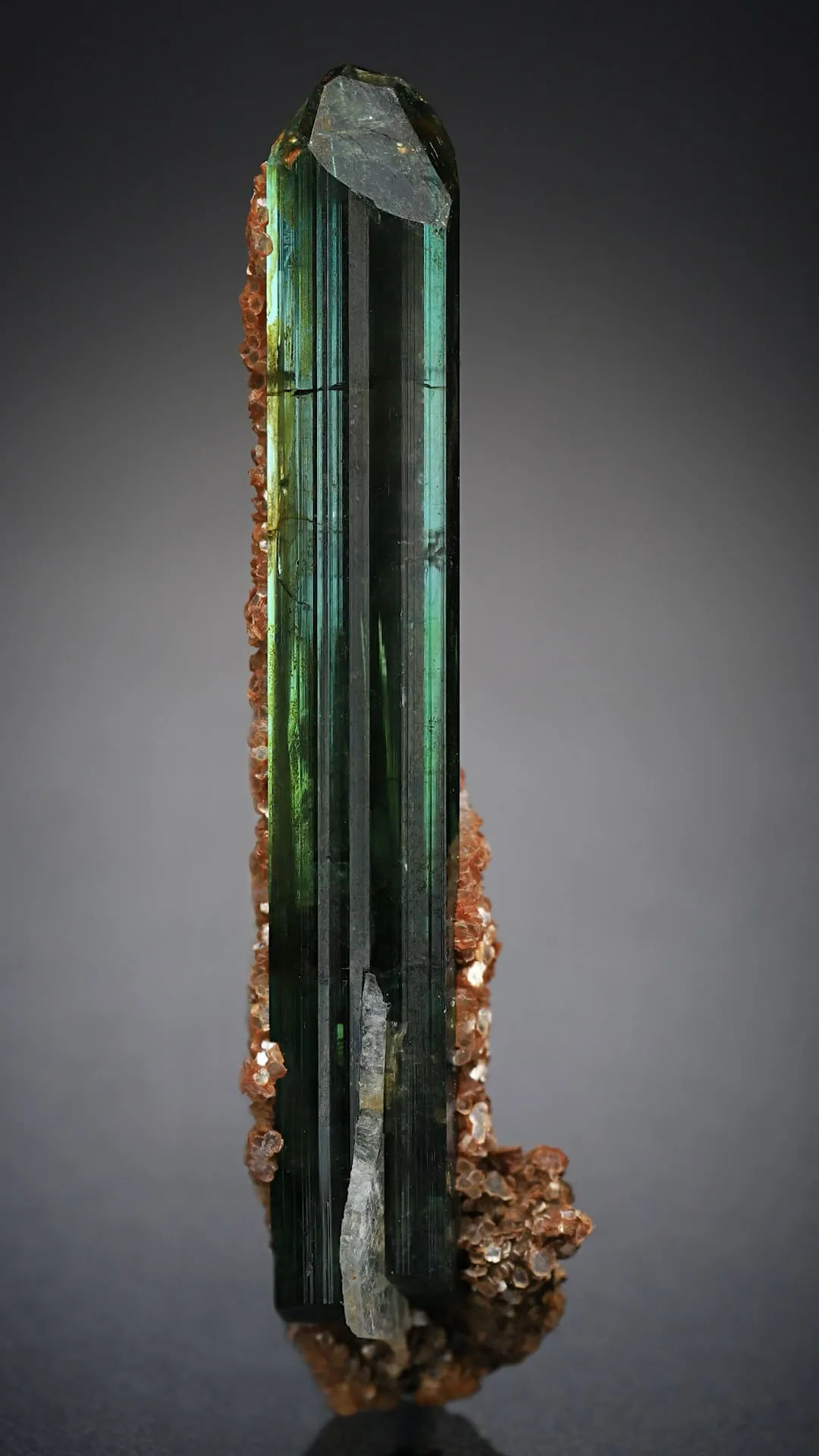 Tourmaline group with Lepidolite and Albite var. Cleavelandite - image 2