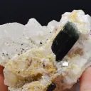 Tourmaline & Gypsum 215 grams - Brumado, Bahia, Brazil - image 4