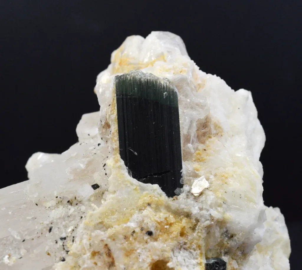 Tourmaline & Gypsum 215 grams - Brumado, Bahia, Brazil - image 2
