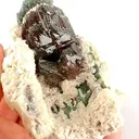 Tourmaline in Cast Of Cookeite After Tourmaline - image 3