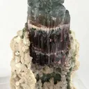 Tourmaline in Cast Of Cookeite After Tourmaline - image 2