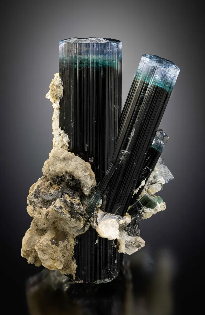 Tourmaline in Feldspar - image 4
