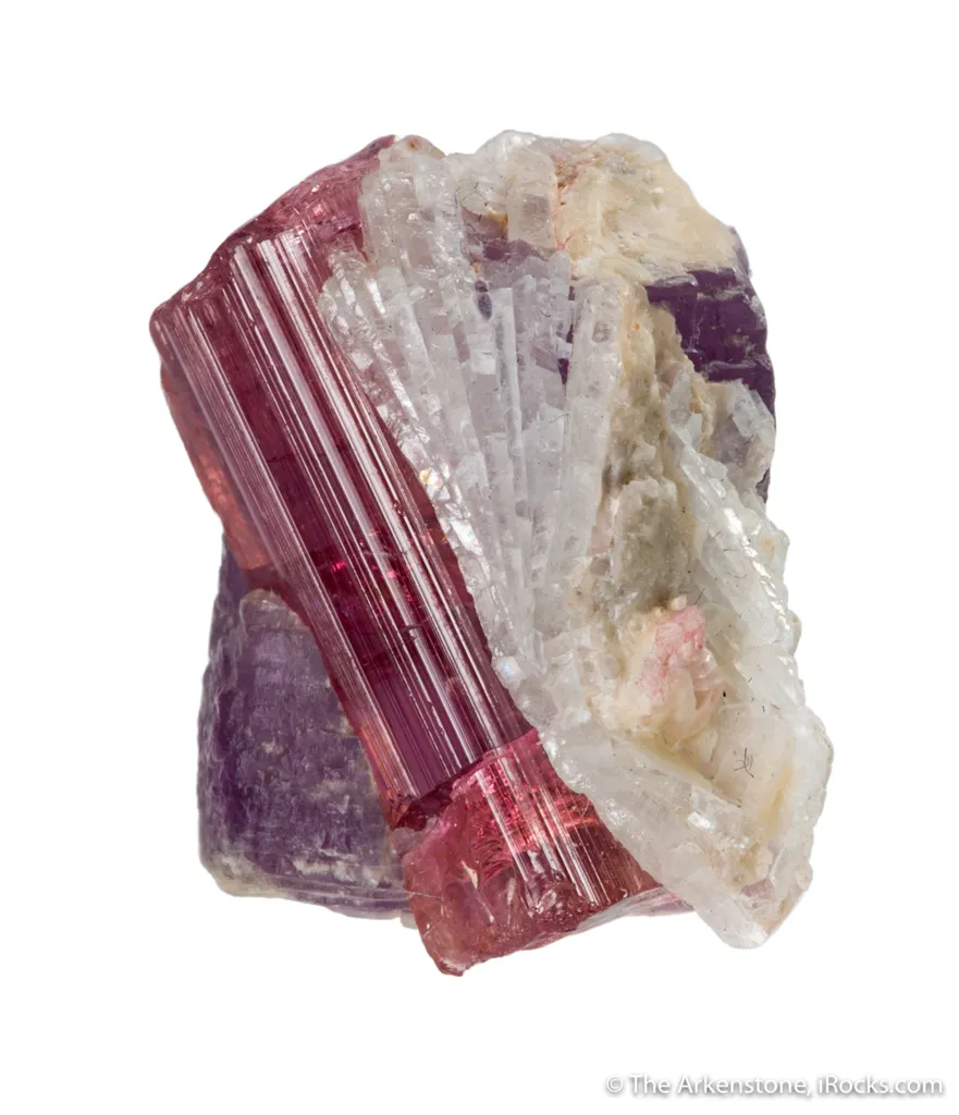 Tourmaline in gem Lepidolite - image 2