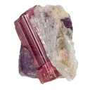 Tourmaline in gem Lepidolite - image 2