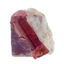 Tourmaline in gem Lepidolite - image 3