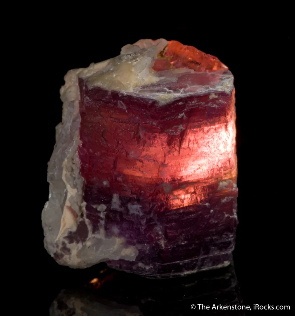 Tourmaline in gem Lepidolite - image 6