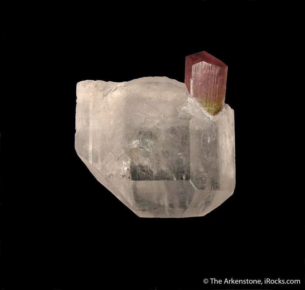 Tourmaline in Topaz (rare combination) image