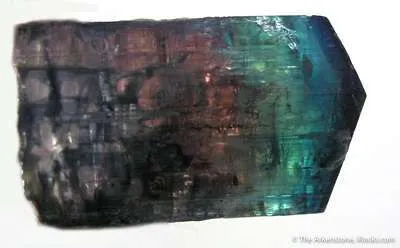 Tourmaline (Indicolite) on Quartz - image 2