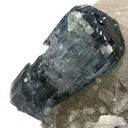 Tourmaline (Indicolite) on Quartz - image 1
