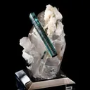 Tourmaline Indicolite - Quartz - image 1