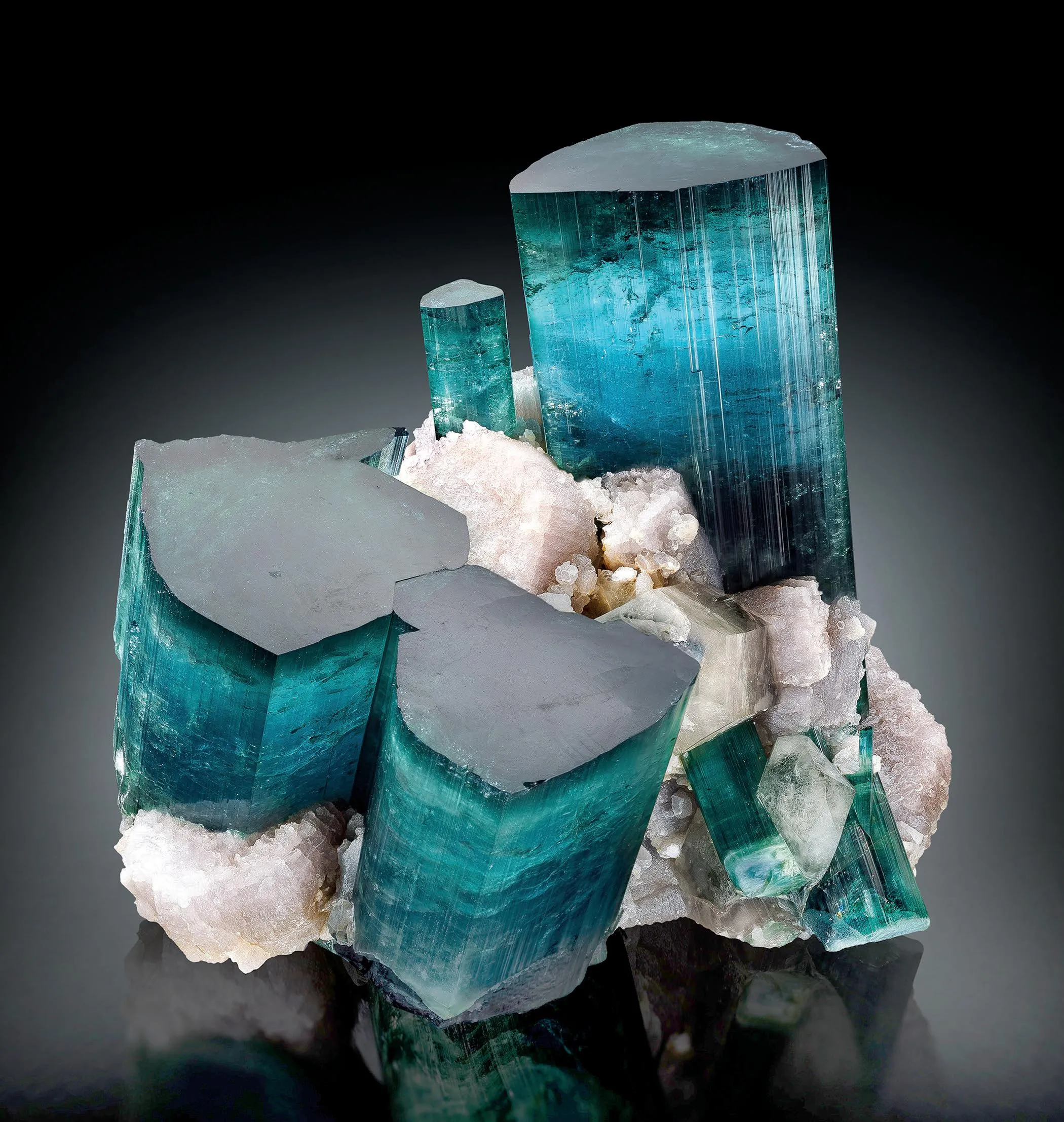 Tourmaline, Lepidolite - image 1