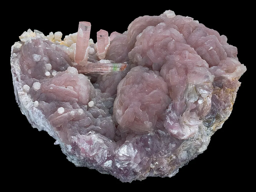 Tourmaline / lépidolite, Kunar, Afghanistan image