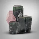 Tourmaline on Apatite - image 1