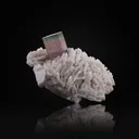 Tourmaline on Cleavelandite - image 1