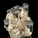 Tourmaline on Cleavelandite With Quartz, The Six-Pack - image 1