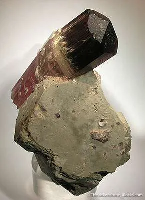 Tourmaline on Feldspar - image 4