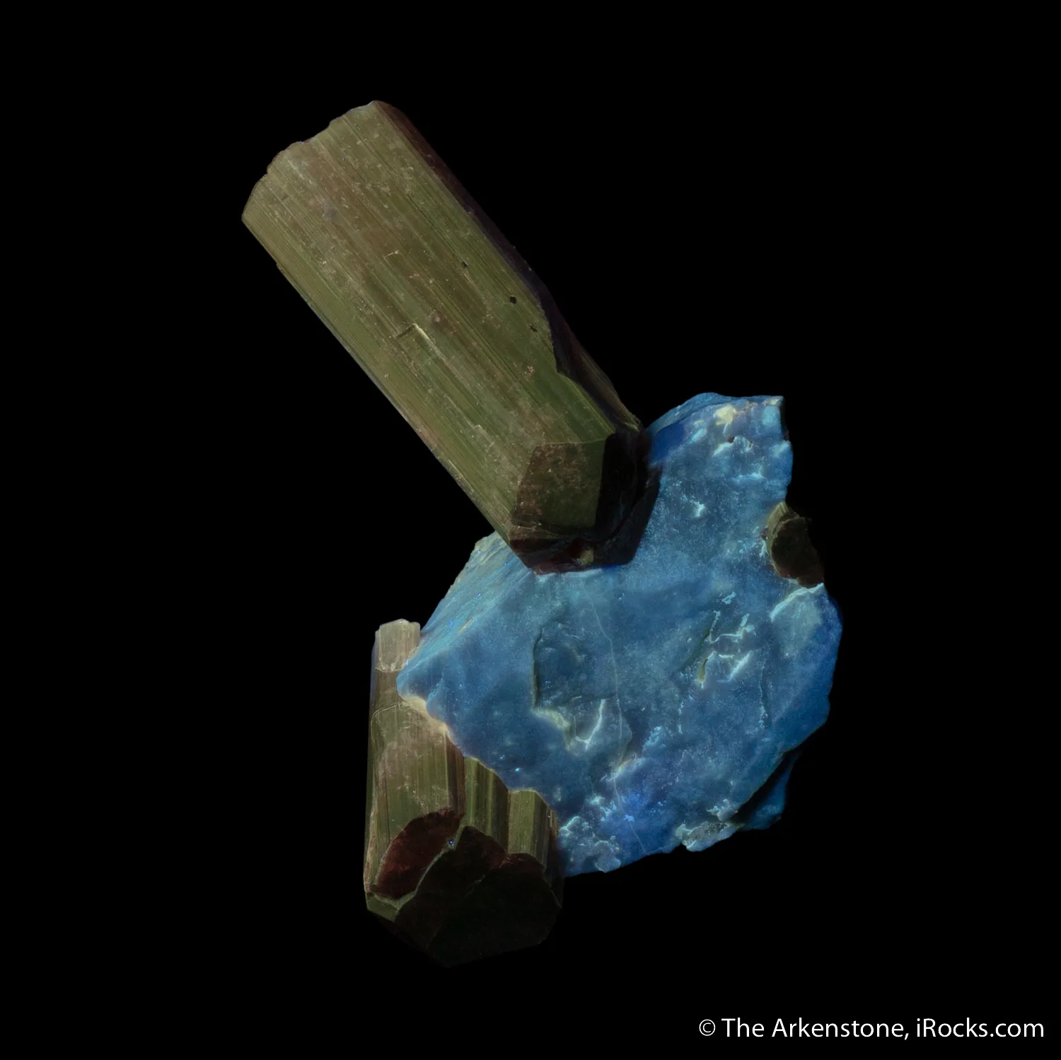 Tourmaline on Feldspar - image 5