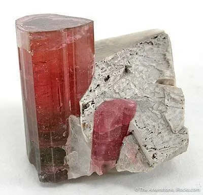 Tourmaline on Feldspar - image 4