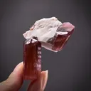 Tourmaline on Feldspar - image 2