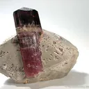 Tourmaline on Feldspar - image 1