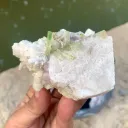 Tourmaline on Feldspar from Pakistan - image 5
