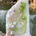 Tourmaline on Feldspar from Pakistan - image 3
