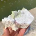 Tourmaline on Feldspar from Pakistan - image 3