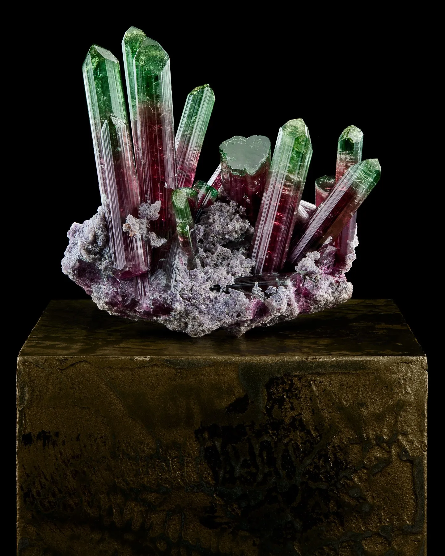 Tourmaline on Lepidolite - image 5