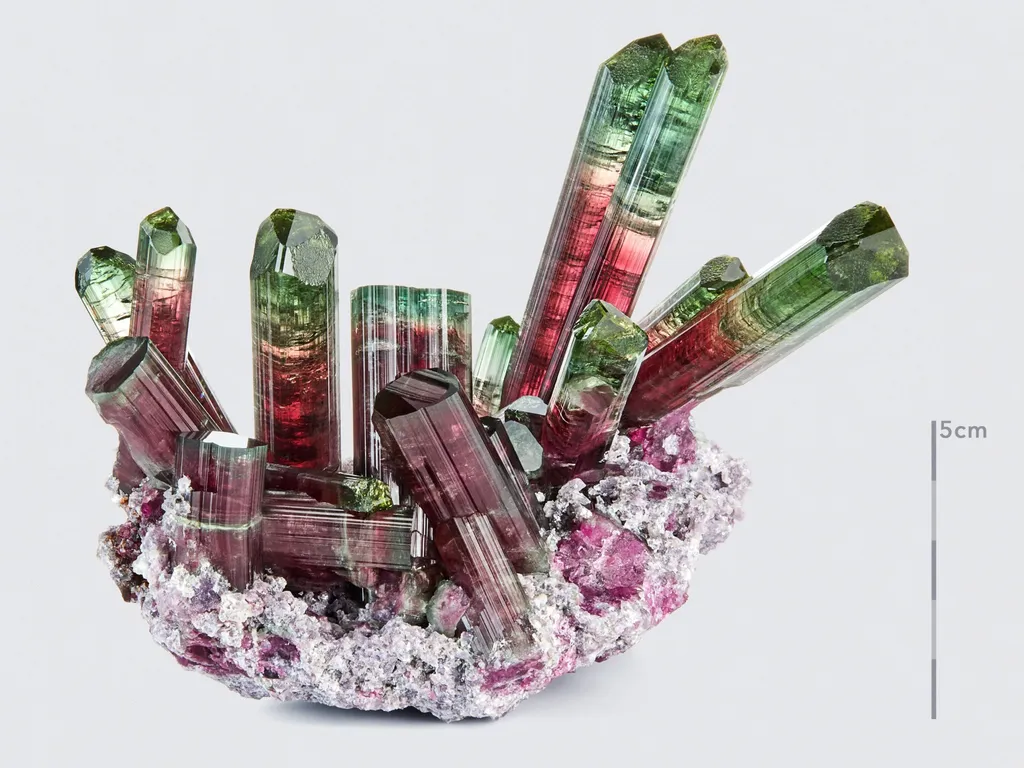 Tourmaline on Lepidolite - image 3