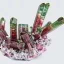 Tourmaline on Lepidolite - image 3
