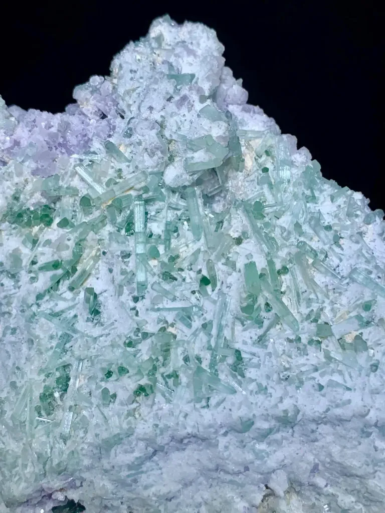 Tourmaline on Lepidolite from Afghanistan - image 6