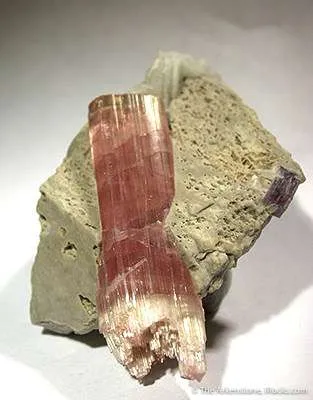 Tourmaline on Microcline - image 2