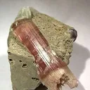 Tourmaline on Microcline - image 1