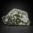 Tourmaline on Morganite - image 1