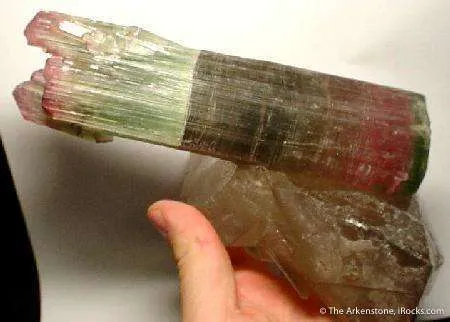 Tourmaline on Quartz - image 4