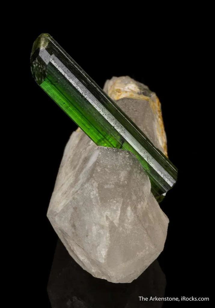 Tourmaline on Quartz - image 4