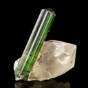 Tourmaline on Quartz - image 2