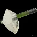 Tourmaline on Quartz - image 4